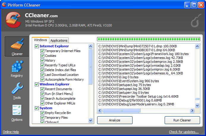 CCleaner – Clean Your Computer and make it faster!