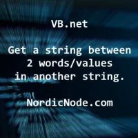 VB.net: Get a String between 2 words(any text) inside a larger string - Supereasy!