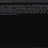 This setting is managed by your administrator Windows Defender