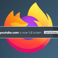 How to disable Firefox full screen warning notification