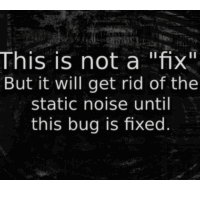 LinuxMint: Static, crackling noise. [My Solution]