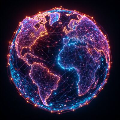 Torrent Connections all over the world.